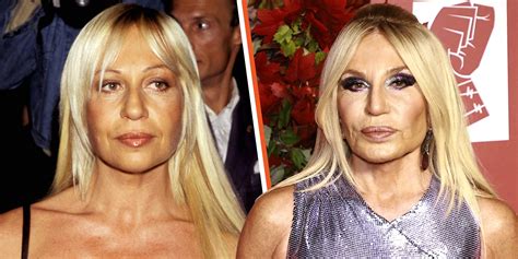 donatella versace früher|where is Donatella Versace now.